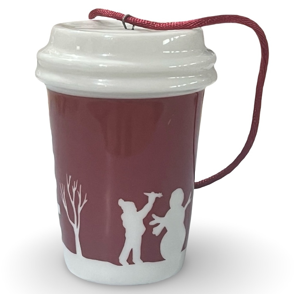 2006 Starbucks Winter Fun Red Cup Ornament - Picture 3 of 4